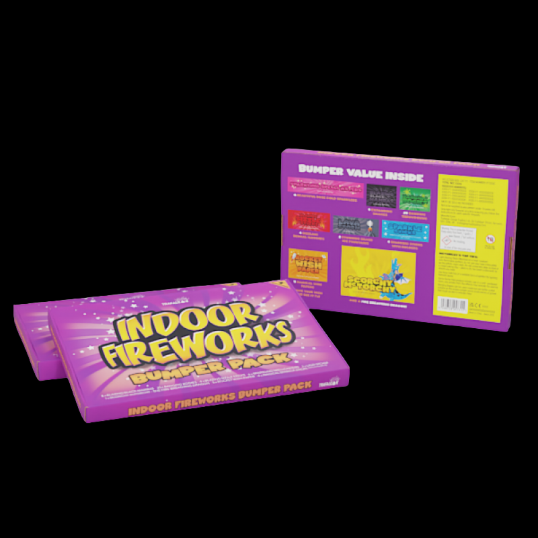 Indoor Fireworks Selection Box by Trafalgar Fireworks