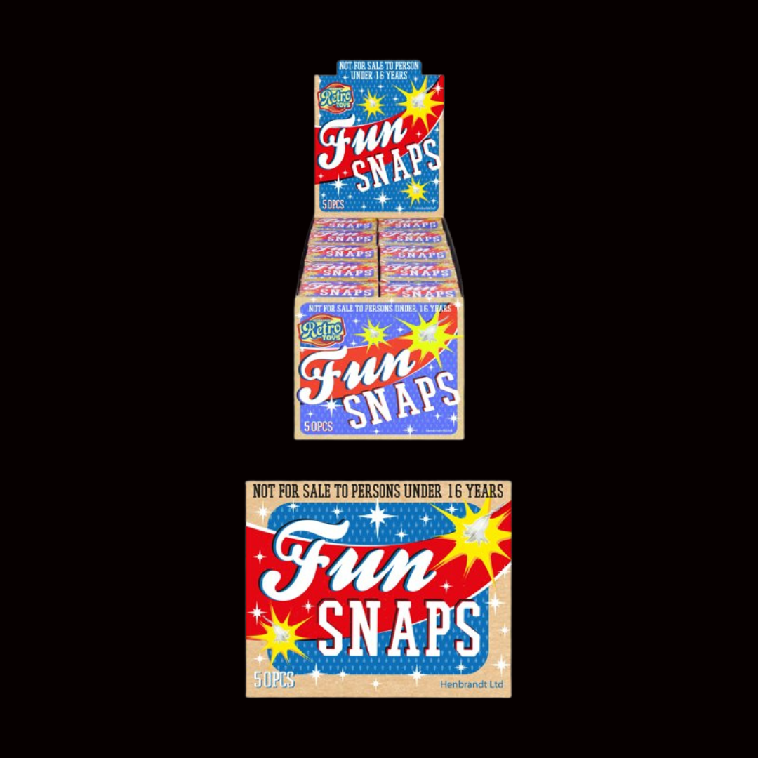 Fun Snaps Pop Pops (50 Pack) by Henbrandt - MK Fireworks King