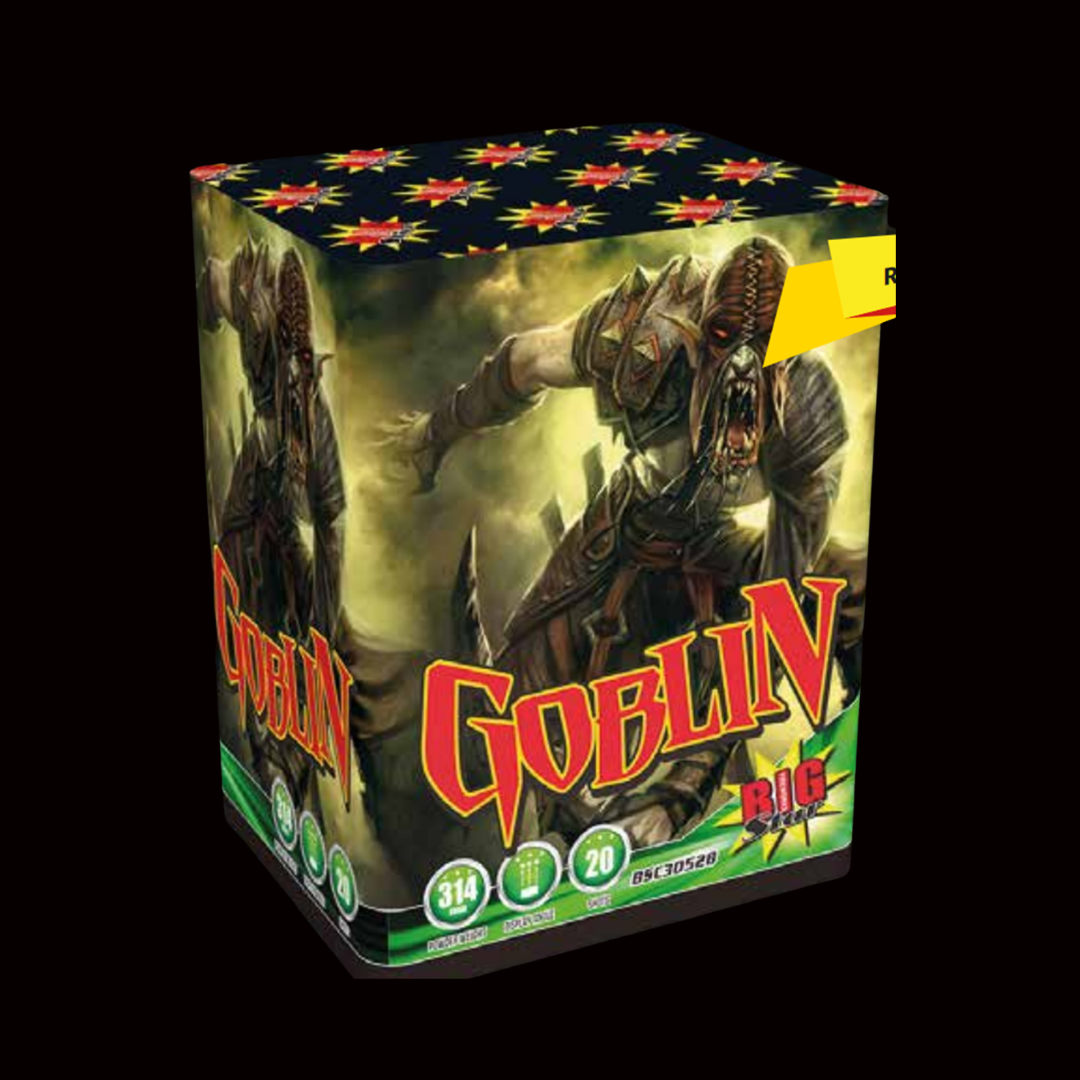 Goblin 20 Shot Cake by Big Star Fireworks