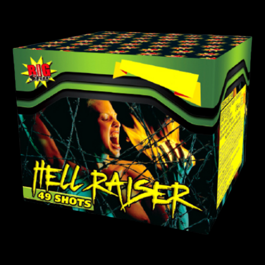 Hell Raiser 49 Shot Cake by Big Star Fireworks - MK Fireworks King