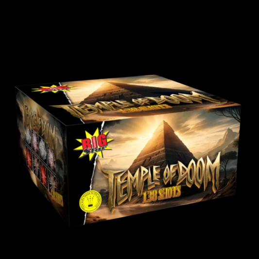 Temple of Doom 138 Shot Cake by Big Star Fireworks