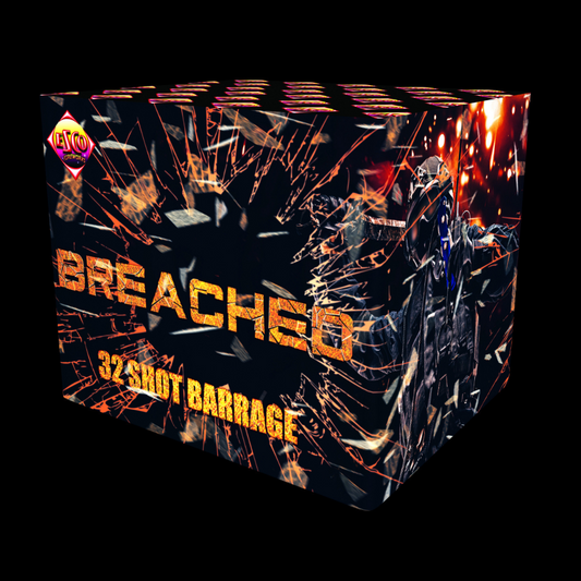 Breached 16 Shot by Bright Star Fireworks - MK Fireworks King