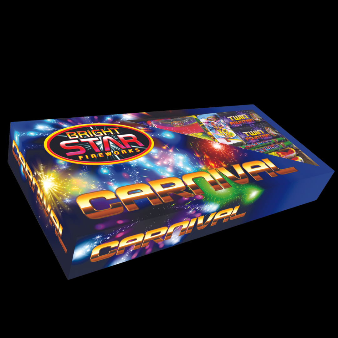 Carnival 32 Piece Selection Box by Bright Star Fireworks - MK Fireworks King