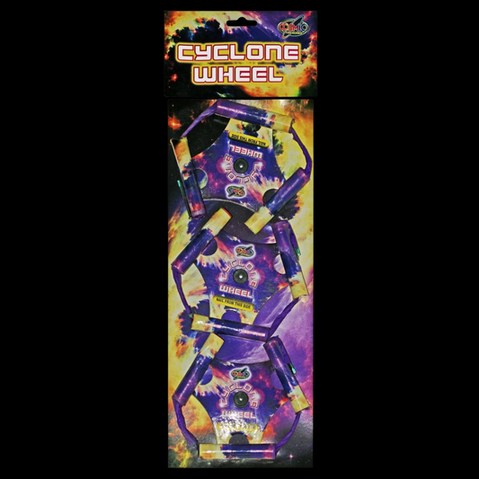 Cyclone Catherine Wheel (3 Pack) by Cosmic Fireworks