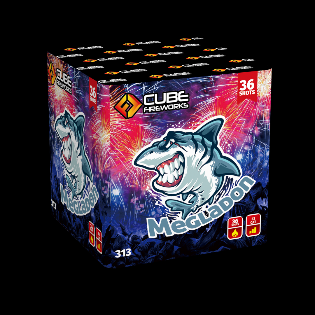 Megladon 36 Shot by Bright Star Fireworks - MK Fireworks King