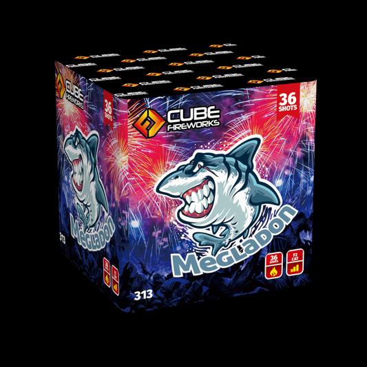 Megladon 36 Shot by Bright Star Fireworks - MK Fireworks King