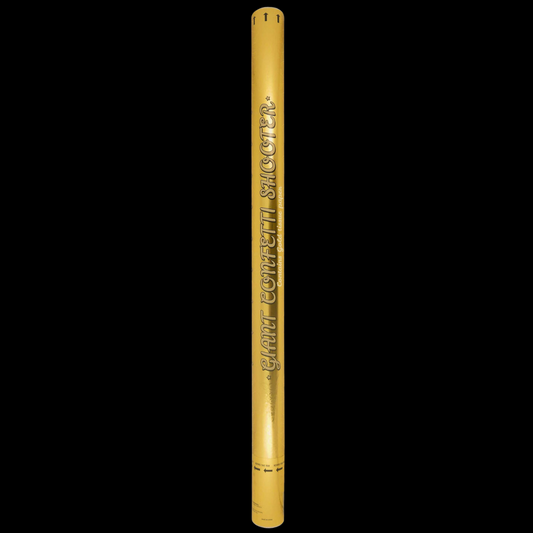 80cm Giant Gold Confetti Cannon by Party Time - MK Fireworks King