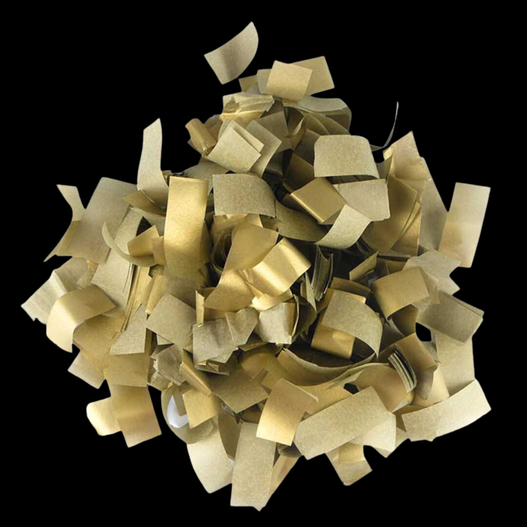 80cm Giant Gold Confetti Cannon by Party Time - MK Fireworks King