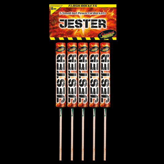 Jester Rockets (5 Pack) by Standard Fireworks (Loud) - MK Fireworks King