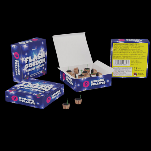Flash Gordon Strobing Pellets (9 Pack) by Trafalgar Fireworks – MK ...