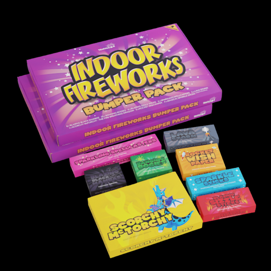 Indoor Fireworks Selection Box by Trafalgar Fireworks