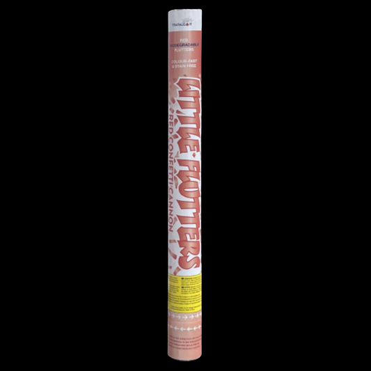 Little Flutters 50cm Red Confetti Cannon by Trafalgar - MK Fireworks King