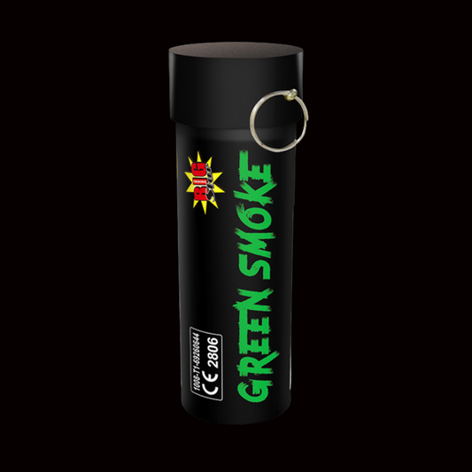 Green 60 Second Smoke Grenade by Big Star Fireworks - MK Fireworks King