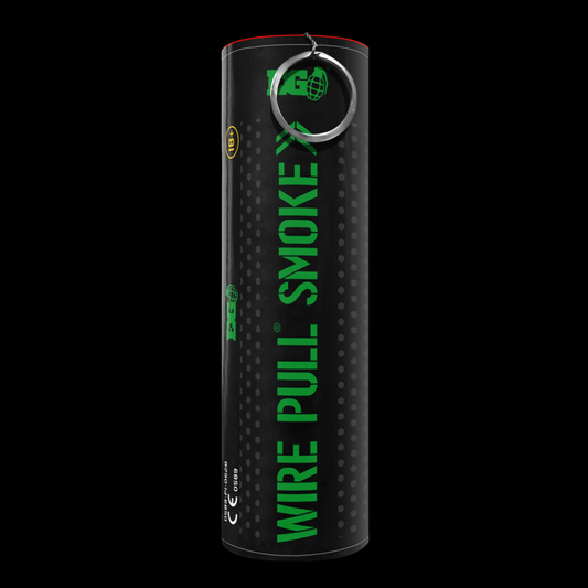 Green 90 Second WP40 Smoke Grenade by Enola Gaye - MK Fireworks King
