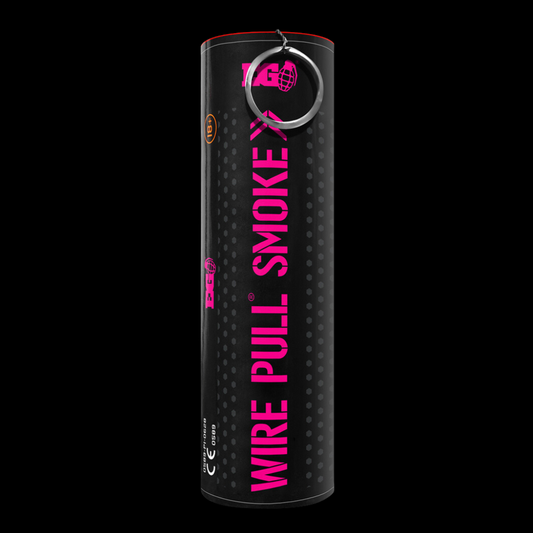 Pink 90 Second WP40 Smoke Grenade by Enola Gaye - MK Fireworks King