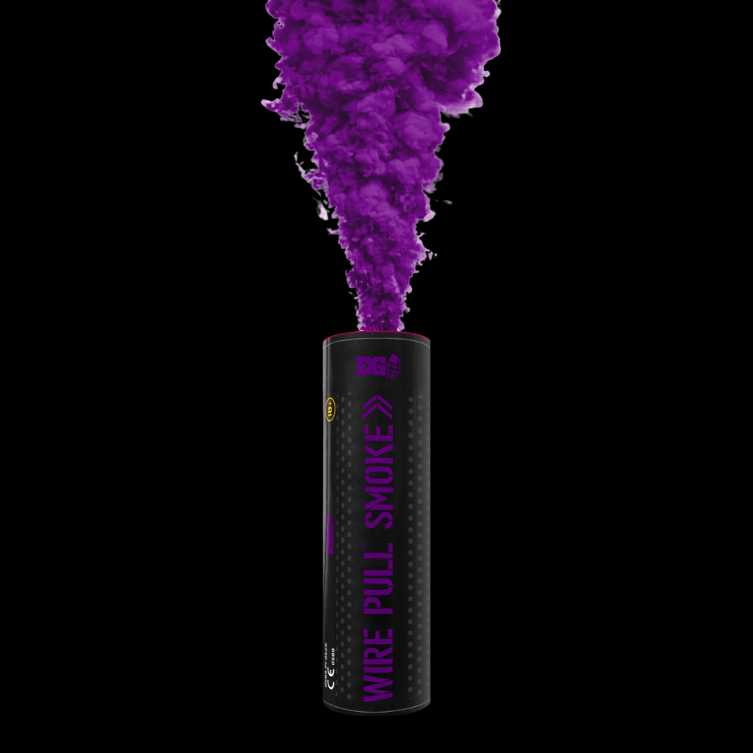 Purple 90 Second WP40 Smoke Grenade by Enola Gaye - MK Fireworks King