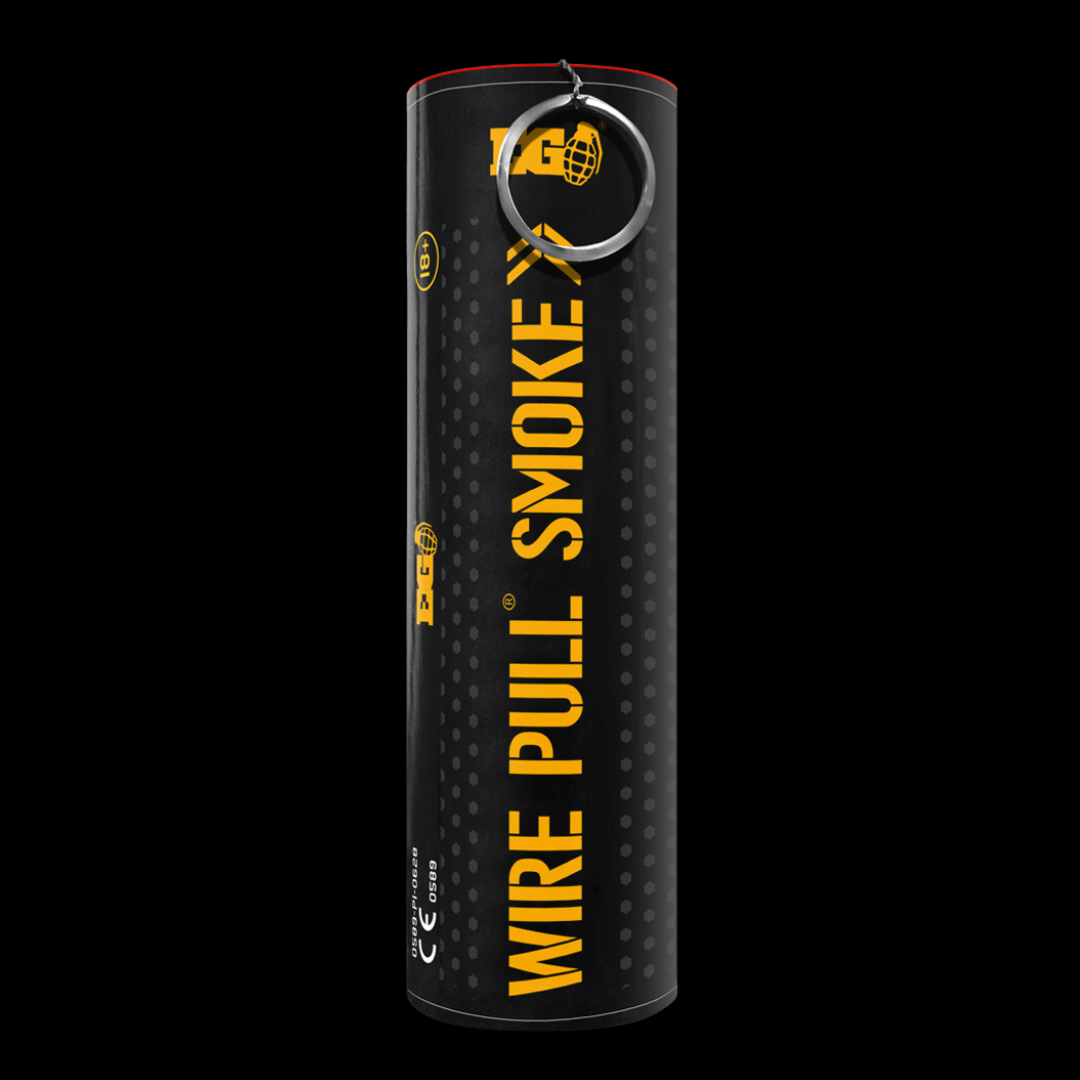 Yellow 90 Second WP40 Smoke Grenade by Enola Gaye - MK Fireworks King