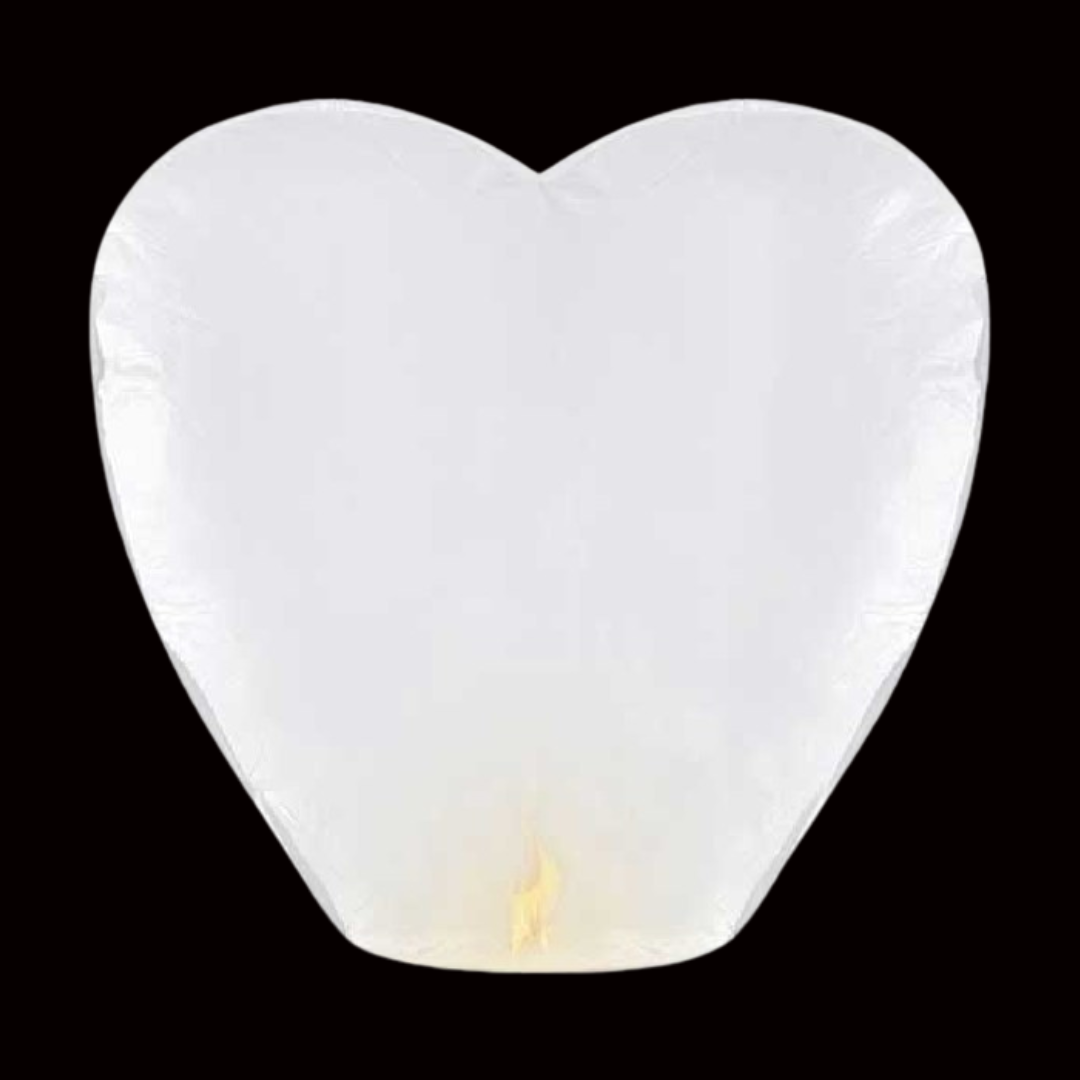 Sky Lantern Heart Shape MK Fireworks King