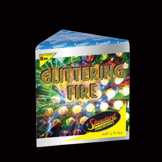 Glittering Fire 180 Second Fountain by Standard Fireworks - MK Fireworks King