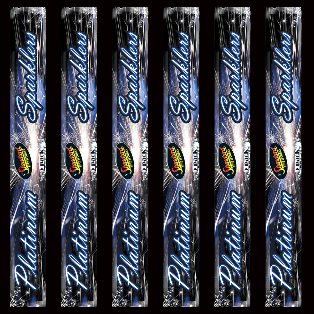 16" Sparklers (5 Pack) by Standard Fireworks - Multibuy 6 for £10 - MK Fireworks King